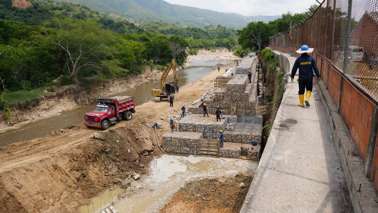 Obra para mitigación de riesgos en Centroabastos